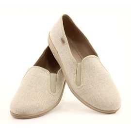 Befado Férfi PVC cipők 001M075 bézs bézs 4