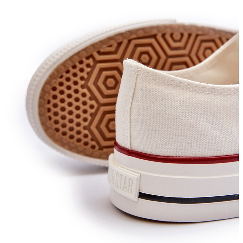 Női alacsony tornacipő Big Star NN274274 fehér 2