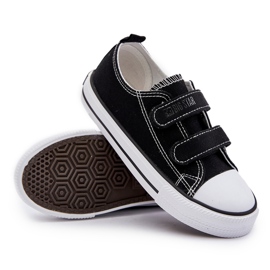 Gyermek tépőzáras tornacipő Big Star OO374008 Fekete 5 Gyermek tépőzáras tornacipő Big Star OO374008 Fekete 5