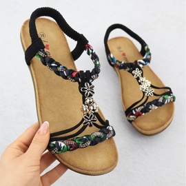 EVento A női szandál csúszott a fekete rendezvényen 8309 1