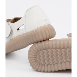 Seastar Női nyitott cipő tépőzárral fehér 2