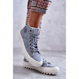 Big Star Női szigetelt nagy csillag EE274115 Világoskék cipők 1 Big Star Női szigetelt nagy csillag EE274115 Világoskék cipők 1