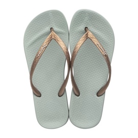 Ipanema flip -flops anatomica tan fem 81030 Ag185 aranysárga 1