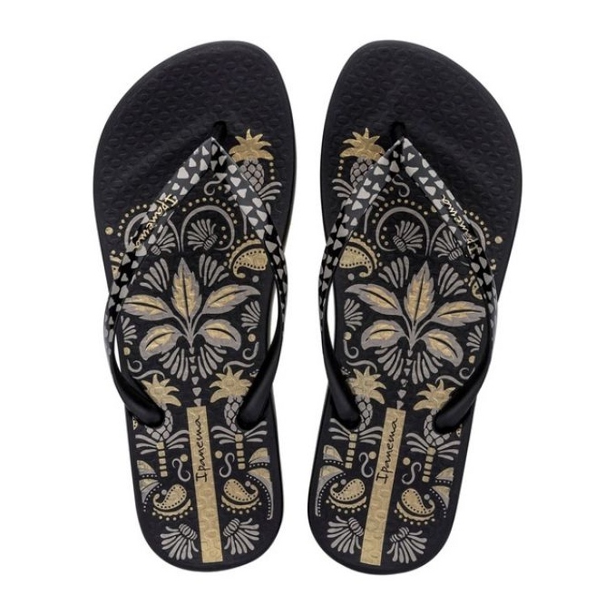 Ipanema flip -flops anat természet VII 83650 BD575 fekete 1