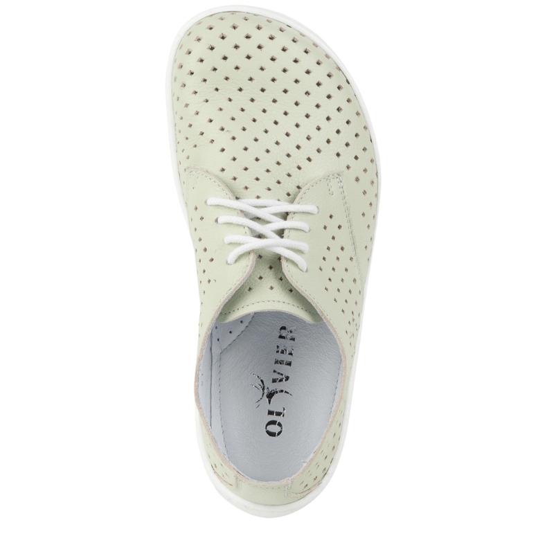 Olivier Női mezítláb minimalista nyílt munka 1288pol zöld 2