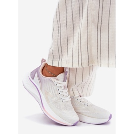 Női sportcipő Big Star RR274A161 Hi-Poly rendszer fehér rendszer 1