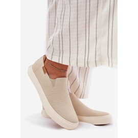 Big Star Női csúszás nagy csillag RR274721 bézs cipők 1