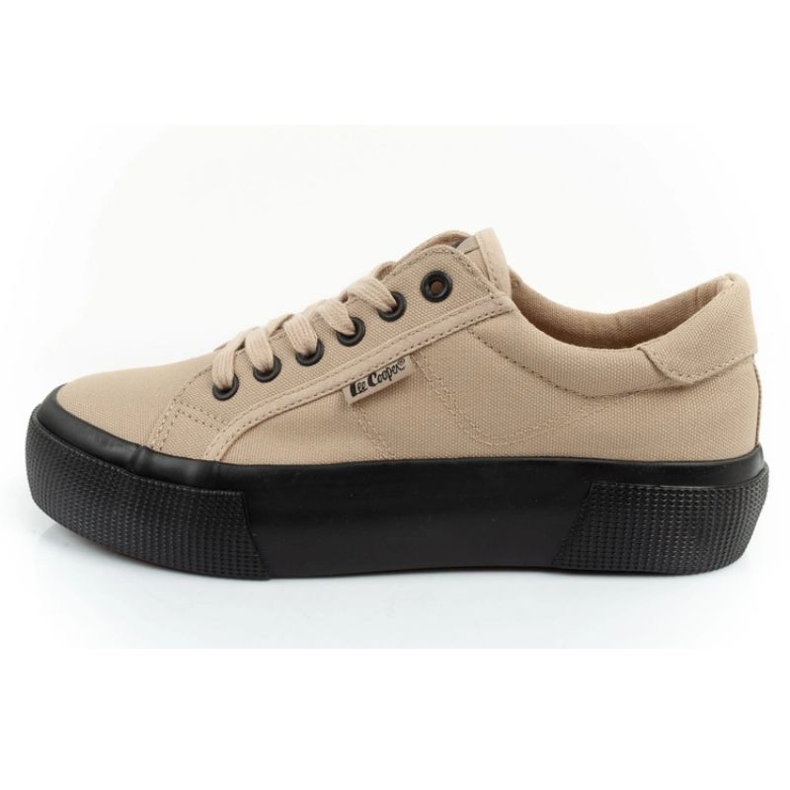 Lee Cooper Canvas Lady LCW-24-31-2721L cipő bézs 1