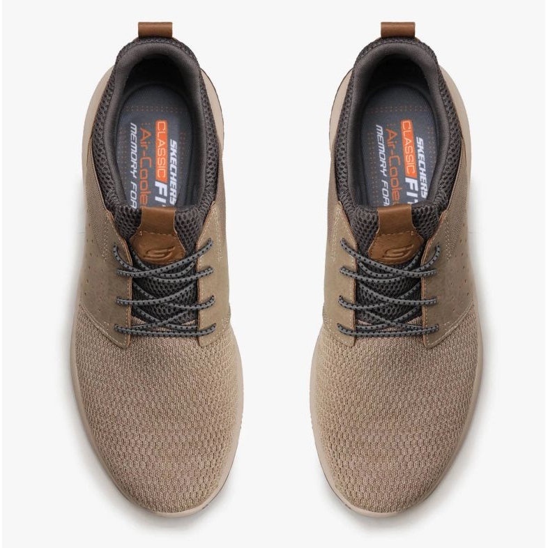 SKECHERS DELSON CAMBEN 65474-TPE cipő bézs 2