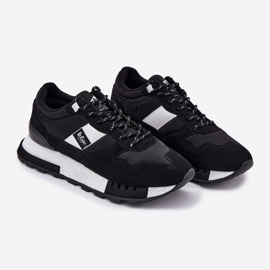 Férfi cipők a Lee Cooper LCJ-25-03-3378M platformon fekete 1