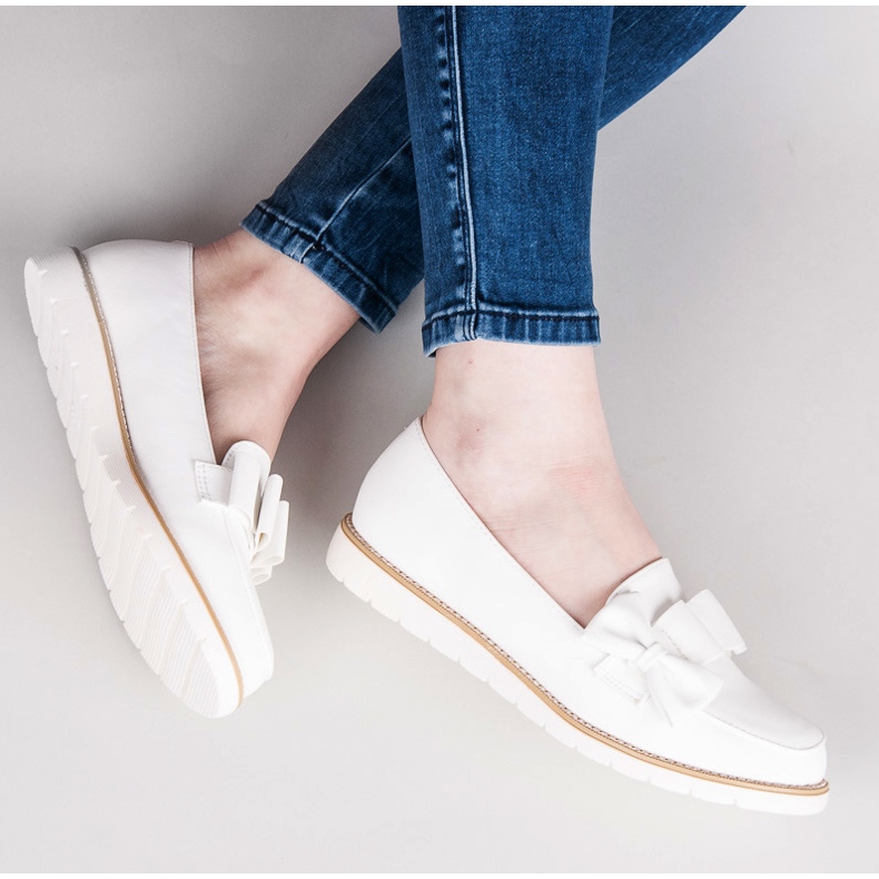 Vices Alacsony cipő masnival fehér 1