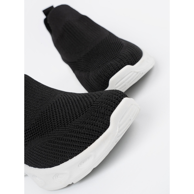 Női sportcsizma, fekete csúszott 1