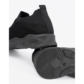 Női sportcsizma, fekete csúszott 1