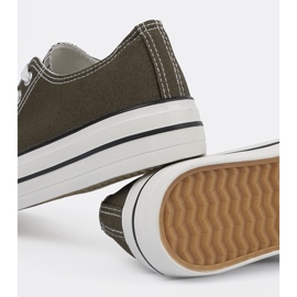 Női sötétzöld cipők 1