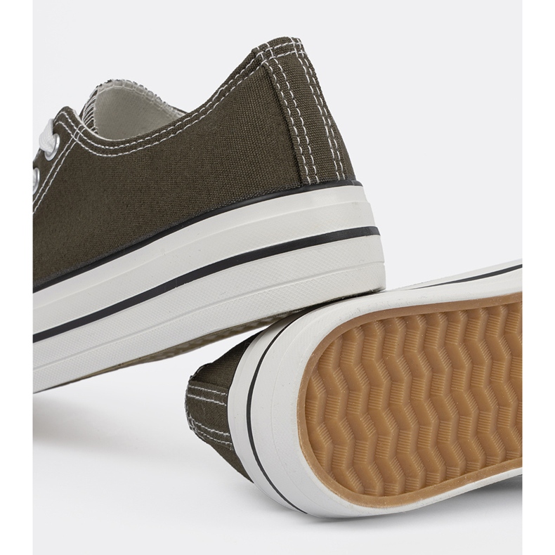 Női sötétzöld cipők 1