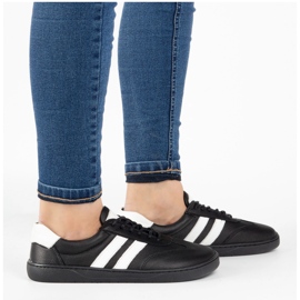 Joker Mezítláb női minimalista cipő természetes bőrből 908J fekete 2