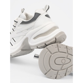 Shelvt Női fehér platformcipő 1