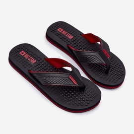 Férfi flip -flops Big Star RR174441 fekete 1