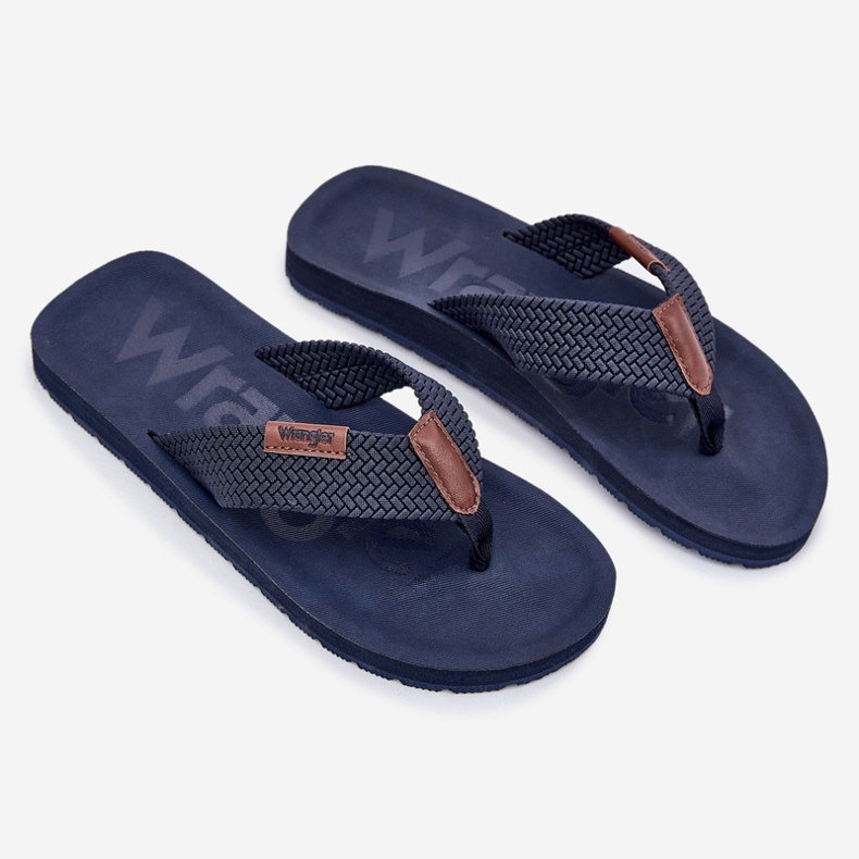 Férfi flip -flops wrangler zane flipflop férfiak alacsony 20251044,24h sötétkék 1 Férfi flip -flops wrangler zane flipflop férfiak alacsony 20251044,24h sötétkék 1