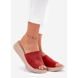 A női velúr papucs a Panto Fino RR267040 éken piros 1 A női velúr papucs a Panto Fino RR267040 éken piros 1