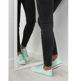 Női tornacipő zöld akvamarin XL01p L.GREEN 1