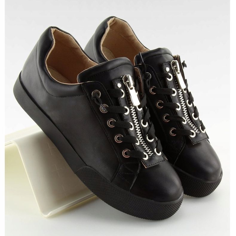 Fekete női cipők 7209 Fekete 1