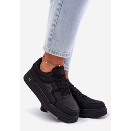 Alacsony női cipők Big Star RR274A311 Hi-Pola System Black System fekete 1