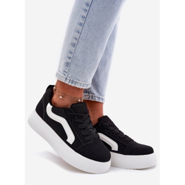 Inna Női Platform tornacipő Fekete 1