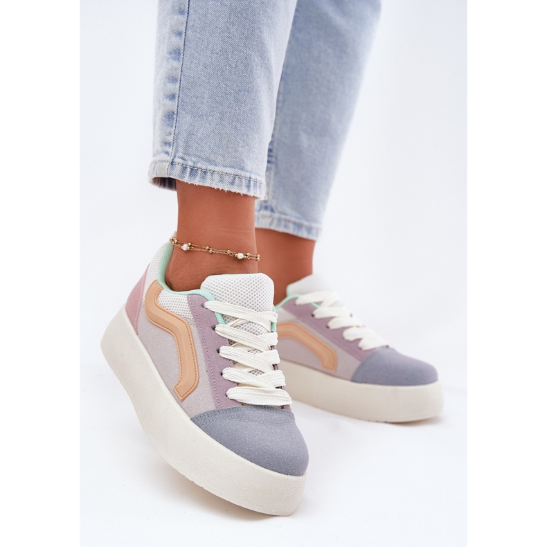 Inna Többszínű női platform tornacipő sokszínű 2