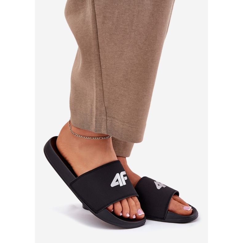 Nők 4f 4frmm00fslif010-20s fekete papucs 1