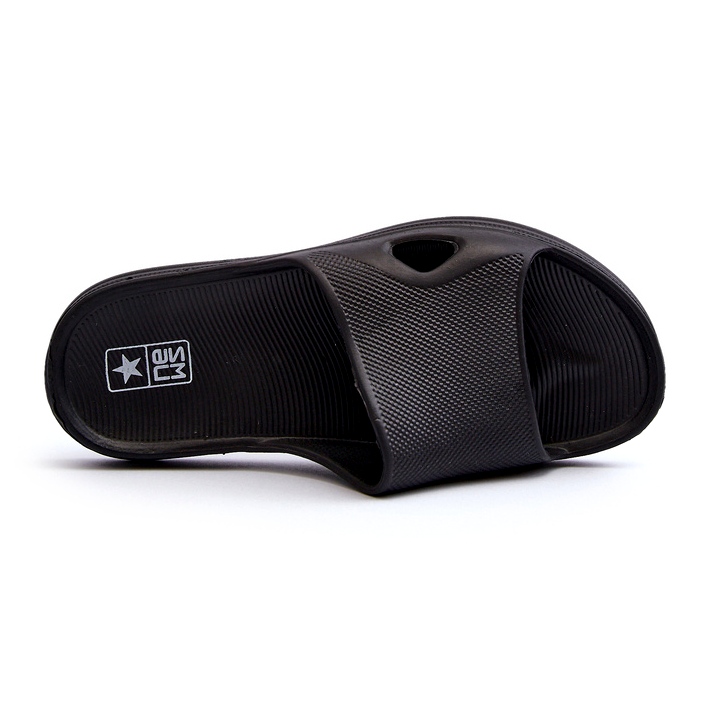 News Klasszikus női fekete medence papucs 3