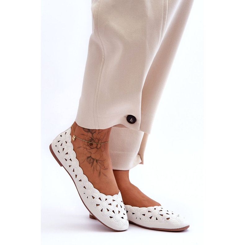 Evento Áttört, fényes balerina női fehér látnok 3