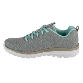 SKECHERS SCHIDED FORTUNE COOCS 12614-GYMN szürke 1