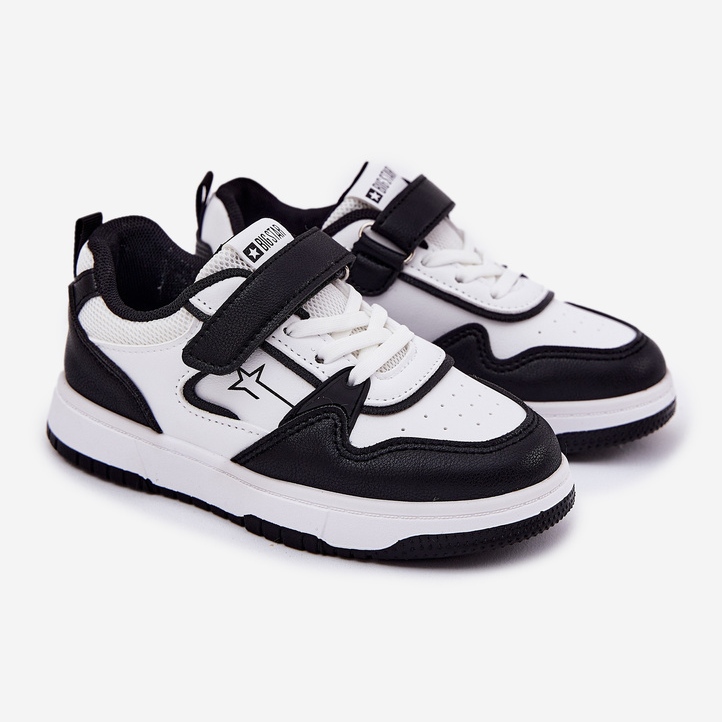 Könnyű gyermekek cipők Big Star RR374052 Fehér és fekete 1