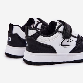 Könnyű gyermekek cipők Big Star RR374052 Fehér és fekete 2