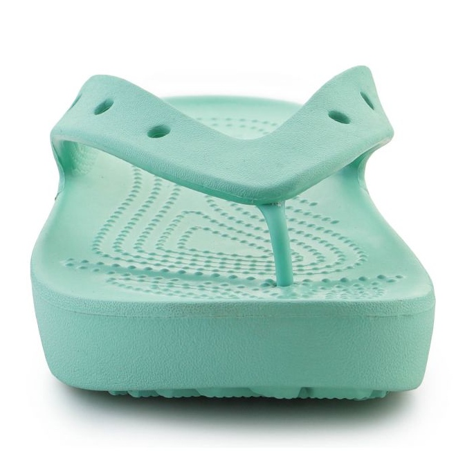 Flip-flops crocs classic plath flip oxigén 207714-3ug zöld 1