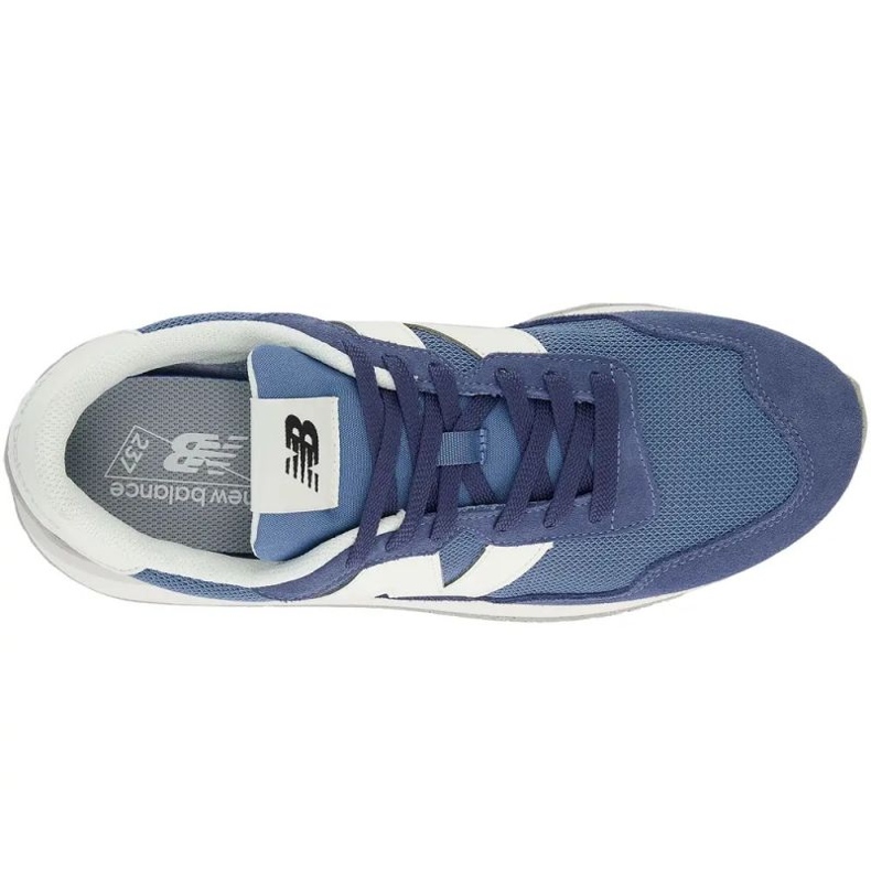 Férfi cipők New Balance 237 Blue Suede Sportscipő (MS237LBW) kék 1