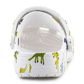 Gyerek Clogs crocs klasszikus karakter nyomtatás Clog 209695-9dh fehér 5