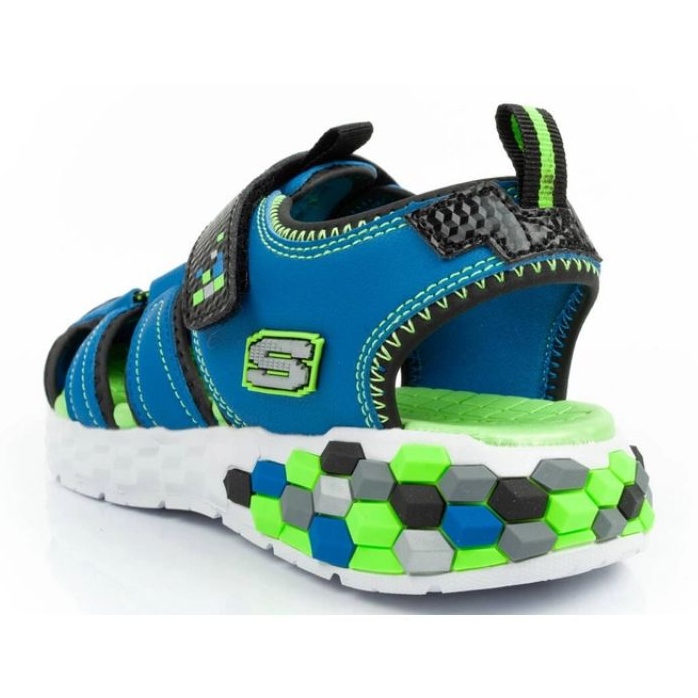Sandals Skechers 402213L/BBLM Royal Navy kék 3
