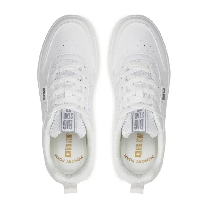 Big Star Férfi sportcipő memória hab nagy csillag nn174140 fehér 2