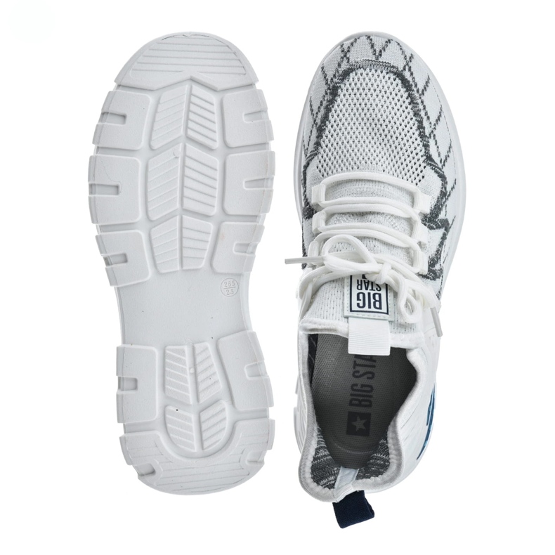 Big Star Férfi cipő sportcipő nagy csillag nn174461 fehér 1