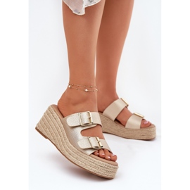 Inna Női ékek ékkel zsinórral és arany bilincsekkel aranysárga 2