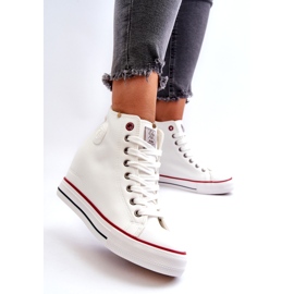 Női Wedge Sneakers Cross Jeans NN2R4004 fehér 1