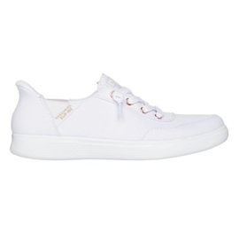 SKECHERS SLIP INS UTÁN ÁTTALÁS - B Aranyos édes 114815 -WHT cipő fehér 1