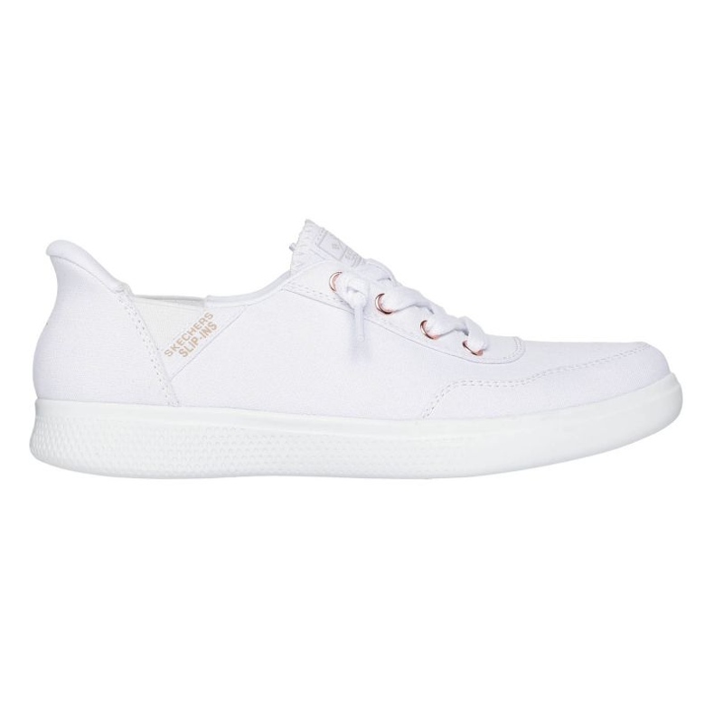 SKECHERS SLIP INS UTÁN ÁTTALÁS - B Aranyos édes 114815 -WHT cipő fehér 1