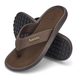 Japán Gumbies Noosa flip-flops guu-ffnoo055 barna 1