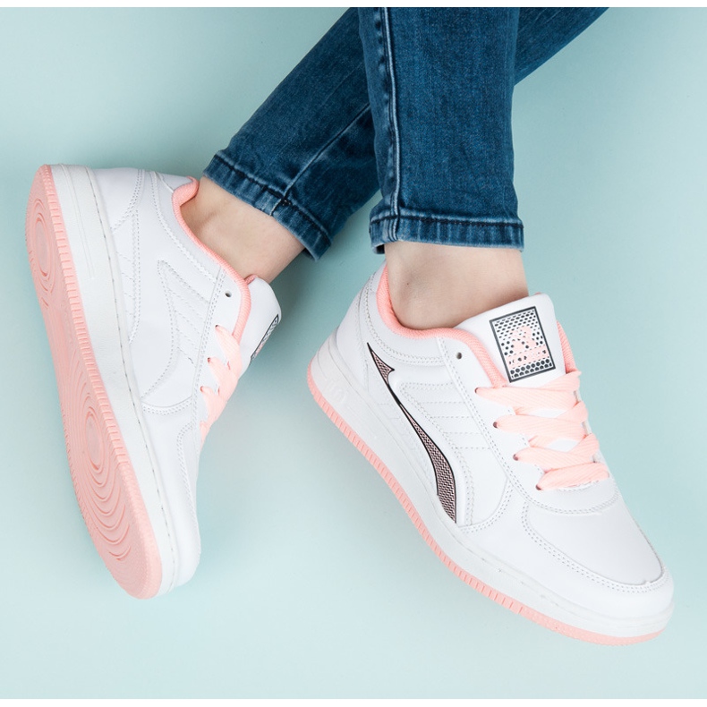 Rapter Fehér sportcipő rózsaszín 1