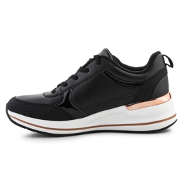 Skechers Billion 2 cipő - Fine Shine 177345-BLK fekete 4