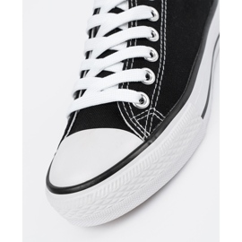 Női klasszikus fekete kötött cipők 1