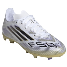 Adidas F50 Liga FG/MG JH7745 labdarúgó cipő fehér 1